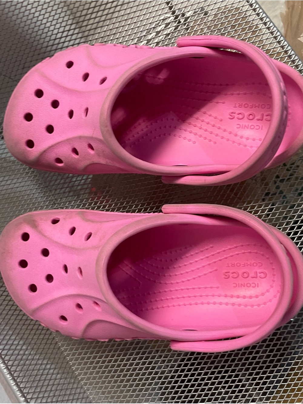 CROCS Kids Pink Classic Clog Sandals